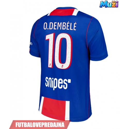 Lacne Muži Futbalové dres Paris Saint-Germain Ousmane Dembele #10 2026-27 Krátky Rukáv - Domáci
